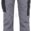 Pantalón de trabajo unisex, gris-negro, talla XL, Kramp Original