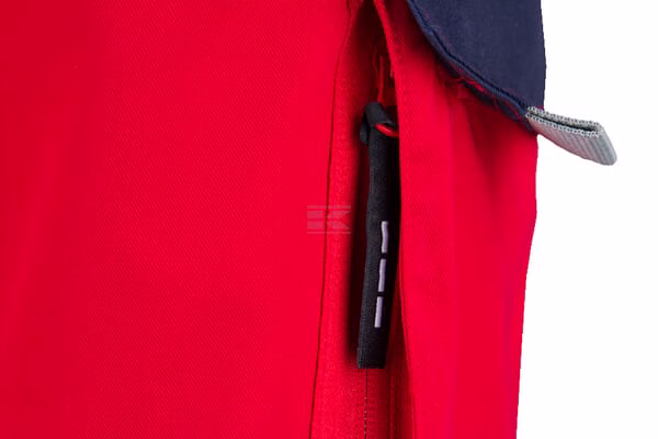 Pantalón trabajo, unisex, rojo-azul, talla M,Kramp Original 3 Pantalón trabajo, unisex, rojo-azul, talla M,Kramp Original