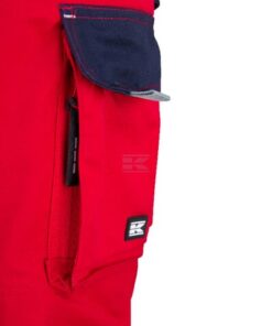 Pantalón trabajo, unisex, rojo-azul, talla M,Kramp Original 38 Pantalón trabajo, unisex, rojo-azul, talla M,Kramp Original