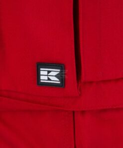 Pantalón de trabajo unisex, rojo-azul, talla XS, Kramp Original