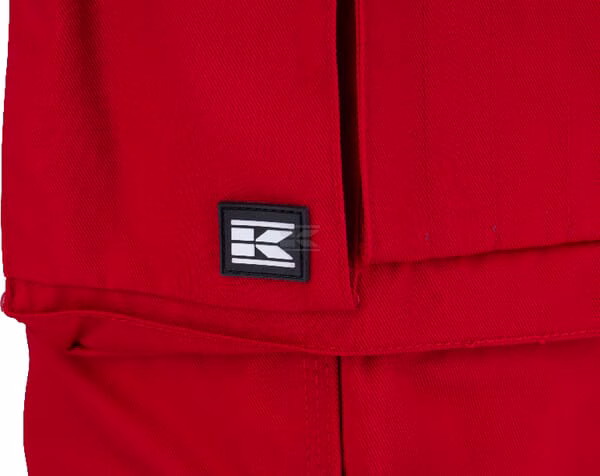 Pantalón de trabajo unisex, rojo-azul, talla 3XL, Kramp Original 12 Pantalón de trabajo unisex, rojo-azul, talla 3XL, Kramp Original