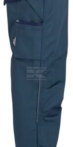 Pantalón de trabajo unisex, verde-azul, talla XL, Kramp Original