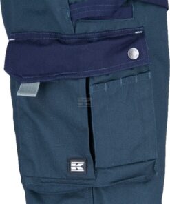 Pantalón de trabajo unisex, verde-azul, talla XL, Kramp Original