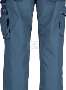 Pantalón de trabajo unisex, verde-azul, talla XL, Kramp Original