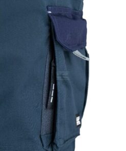 Pantalón de trabajo unisex, verde-azul, talla XL, Kramp Original