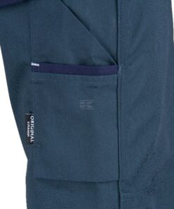 Pantalón de trabajo unisex, verde-azul, talla XL, Kramp Original