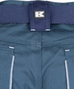 Pantalón de trabajo unisex, verde-azul, talla XL, Kramp Original