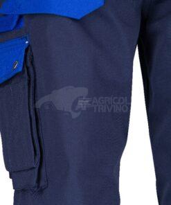 Pantalón de trabajo unisex, azul, talla 4XL, Kramp Original