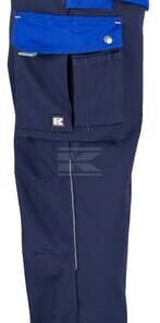 Pantalón de trabajo unisex, azul, talla XL, Kramp Original 36 Pantalón de trabajo unisex, azul, talla XL, Kramp Original