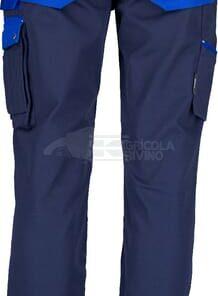 Pantalón de trabajo unisex, azul, talla 5XL, Kramp Original