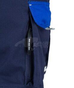 Pantalón de trabajo unisex, azul, talla 4XL, Kramp Original