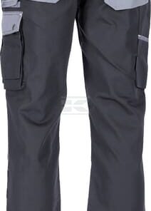 Pantalón de trabajo unisex, negro-gris, talla 3XL, Kramp Original