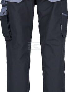 Pantalón de trabajo unisex, negro-gris, talla M, Kramp Original
