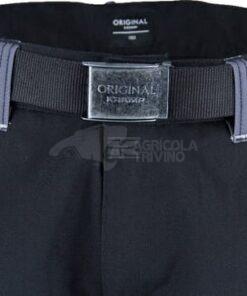 Pantalón de trabajo unisex, negro-gris, talla 4XL, Kramp Original