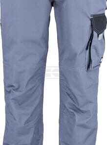 Pantalón de trabajo unisex, gris-negro, talla L, Kramp Original