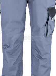 Pantalón de trabajo unisex, gris-negro, talla XS, Kramp Original