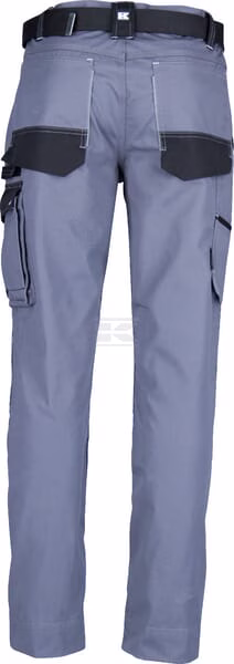 Pantalón de trabajo unisex, gris-negro, talla L, Kramp Original 11 Pantalón de trabajo unisex, gris-negro, talla L, Kramp Original