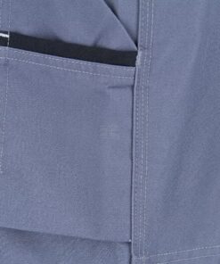Pantalón de trabajo unisex, gris-negro, talla L, Kramp Original 26 Pantalón de trabajo unisex, gris-negro, talla L, Kramp Original