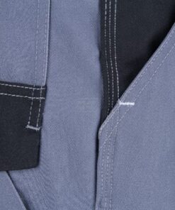 Pantalón de trabajo unisex, gris-negro, talla L, Kramp Original 27 Pantalón de trabajo unisex, gris-negro, talla L, Kramp Original