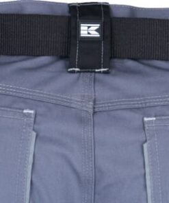Pantalón de trabajo unisex, gris-negro, talla L, Kramp Original 28 Pantalón de trabajo unisex, gris-negro, talla L, Kramp Original