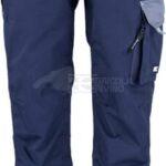 Pantalón de trabajo unisex, azul-gris, talla XS, Kramp Original