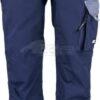 Pantalón de trabajo unisex, azul-gris, talla L, Kramp Original