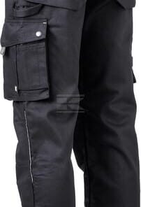 Pantalón de trabajo, 100 % algodón, talla 66(4XL)