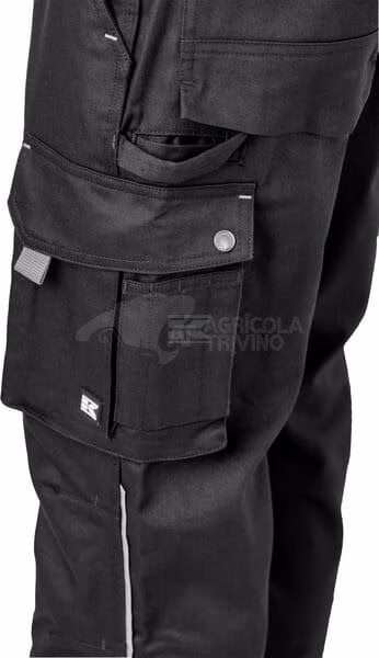 Pantalones de trabajo, 100 % algodón, talla 44(2XS) 13 Pantalones de trabajo, 100 % algodón, talla 44(2XS)