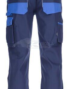 Pantalón de trabajo unisex, azul, talla 2XS, Kramp Original