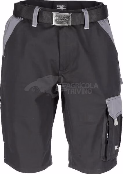 Shorts, negro-gris, talla 5XL, Kramp Original 1 Shorts, negro-gris, talla 5XL, Kramp Original