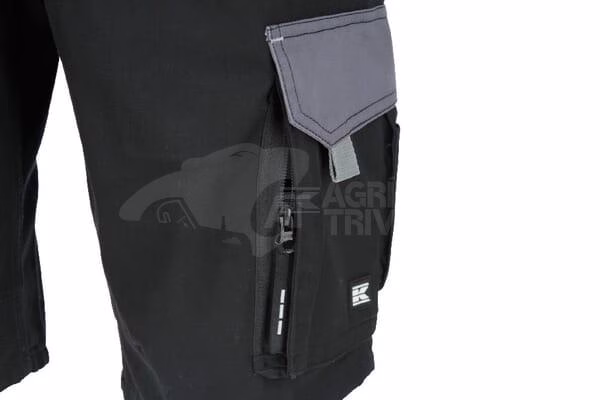 Shorts, negro-gris, talla 5XL, Kramp Original 3 Shorts, negro-gris, talla 5XL, Kramp Original