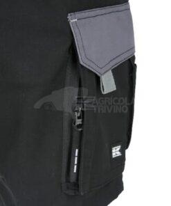 Shorts negro y gris XS (2XS talla EU) Kramp Original