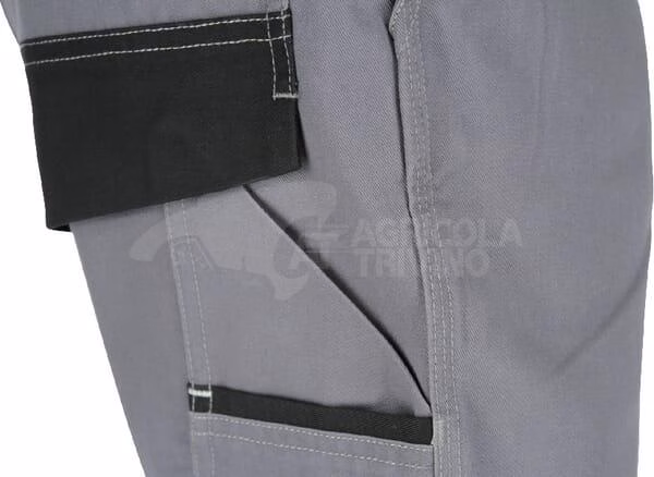 Shorts, gris-negro, talla 4XL, Kramp Original 3 Shorts, gris-negro, talla 4XL, Kramp Original