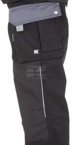 Pantalón unisex, negro-gris, talla L, Kramp Original 22 Pantalón unisex, negro-gris, talla L, Kramp Original