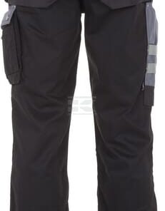 Pantalón unisex, negro-gris, talla L, Kramp Original 23 Pantalón unisex, negro-gris, talla L, Kramp Original