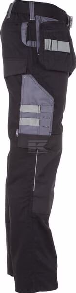 Pantalón unisex, negro-gris, talla L, Kramp Original 11 Pantalón unisex, negro-gris, talla L, Kramp Original