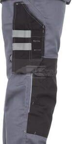 Pantalón unisex, gris-negro, talla 3XL, Kramp Original 17 Pantalón unisex, gris-negro, talla 3XL, Kramp Original