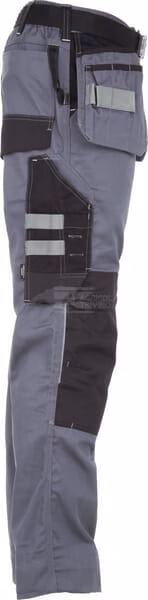 Pantalón unisex, gris-negro, talla 3XL, Kramp Original 4 Pantalón unisex, gris-negro, talla 3XL, Kramp Original