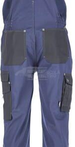 Peto, azul-negro, 2XS, Kramp Original