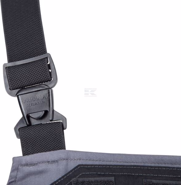 Peto, gris-negro, talla XS, Kramp Original 4 Peto, gris-negro, talla XS, Kramp Original