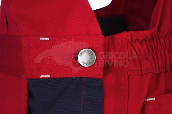 Peto, rojo-azul, talla 4XL, Kramp Original 3 Peto, rojo-azul, talla 4XL, Kramp Original