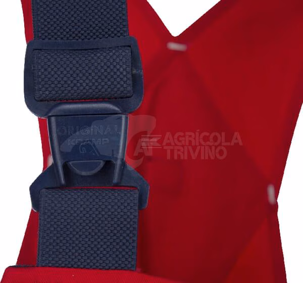 Peto, rojo-azul, talla 4XL, Kramp Original 6 Peto, rojo-azul, talla 4XL, Kramp Original