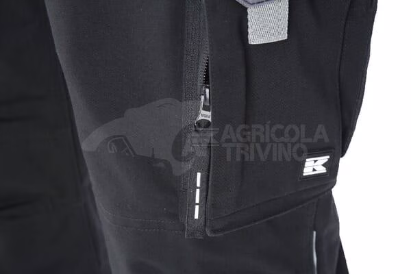 Peto, negro-gris, talla 3XL, Kramp Original 5 Peto, negro-gris, talla 3XL, Kramp Original