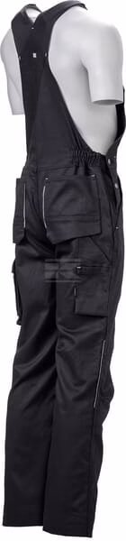 Peto de trabajo, 100% algodón, talla 48(S) 20 Peto de trabajo, 100% algodón, talla 44(2XS)