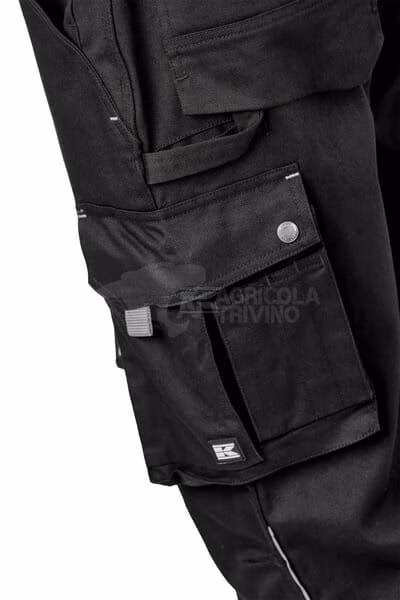 Peto de trabajo, 100% algodón, talla 46(XS) 14 Peto de trabajo, 100% algodón, talla 46(XS)