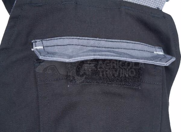 Peto, negro-gris, niños 6 años, Kramp Original 5 Peto, negro-gris, niños 6 años, Kramp Original