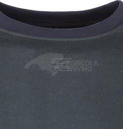 Sudadera unisex, verde-azul, algodón-poliester, M, Kramp Original