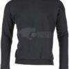 Sudadera unisex, negra-gris, algodón-poliester, L, Kramp Original