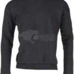 Sudadera unisex, negra-gris, algodón-poliester, L, Kramp Original
