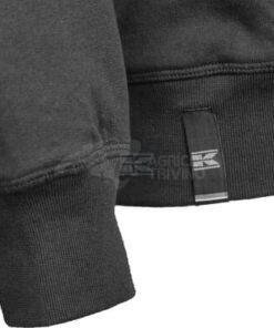 Sudadera, color negro, 4XL